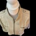 Kenneth Cole Reaction Soft Leather Cream Sports Jacket Large