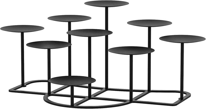 DIY 9 Mantle Candelabra Flameless or Wax Candle Holders