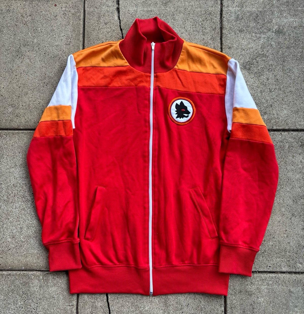 A.S. Roma Soccer 1979/1980 Retro Tracksuit Zip Up Jacket