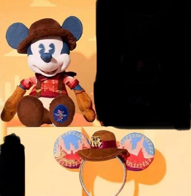 Mickey Mouse The Main Attraction Plush & Ears Big Thunder Mountain