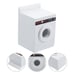 Toyvian Dollhouse Washing Machine Mini Cloth Washer Dryer Model Minihouse Laund