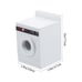 Toyvian Dollhouse Washing Machine Mini Cloth Washer Dryer Model Minihouse Laund