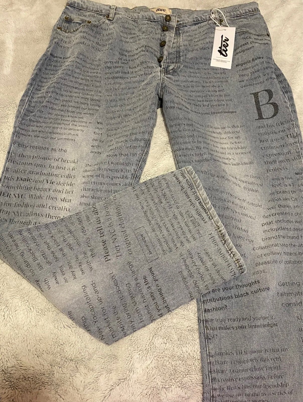 New tier jeans Size XL
