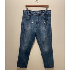 Vintage Phat Farm Mens Jeans 38x33 Baggy Loose Distressed Skater Hip Hop Y2K