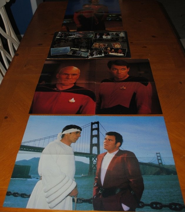 STAR TREK POSTERS COLLECTION ONLY 1'S ON EBAY PLEASE SEE PICS FOR CONDITION