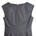 NEW Lafayette 148 New York Black Square Neck Sleeveless Sheath Dress Size 6