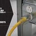 Outdoor Extension Cord 50 FT Waterproof, 12/3 Heavy Duty 15A 1875W (Pack of 3)