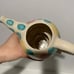 Kris Cravens Ceramic Geometric Polka Dot Pitcher