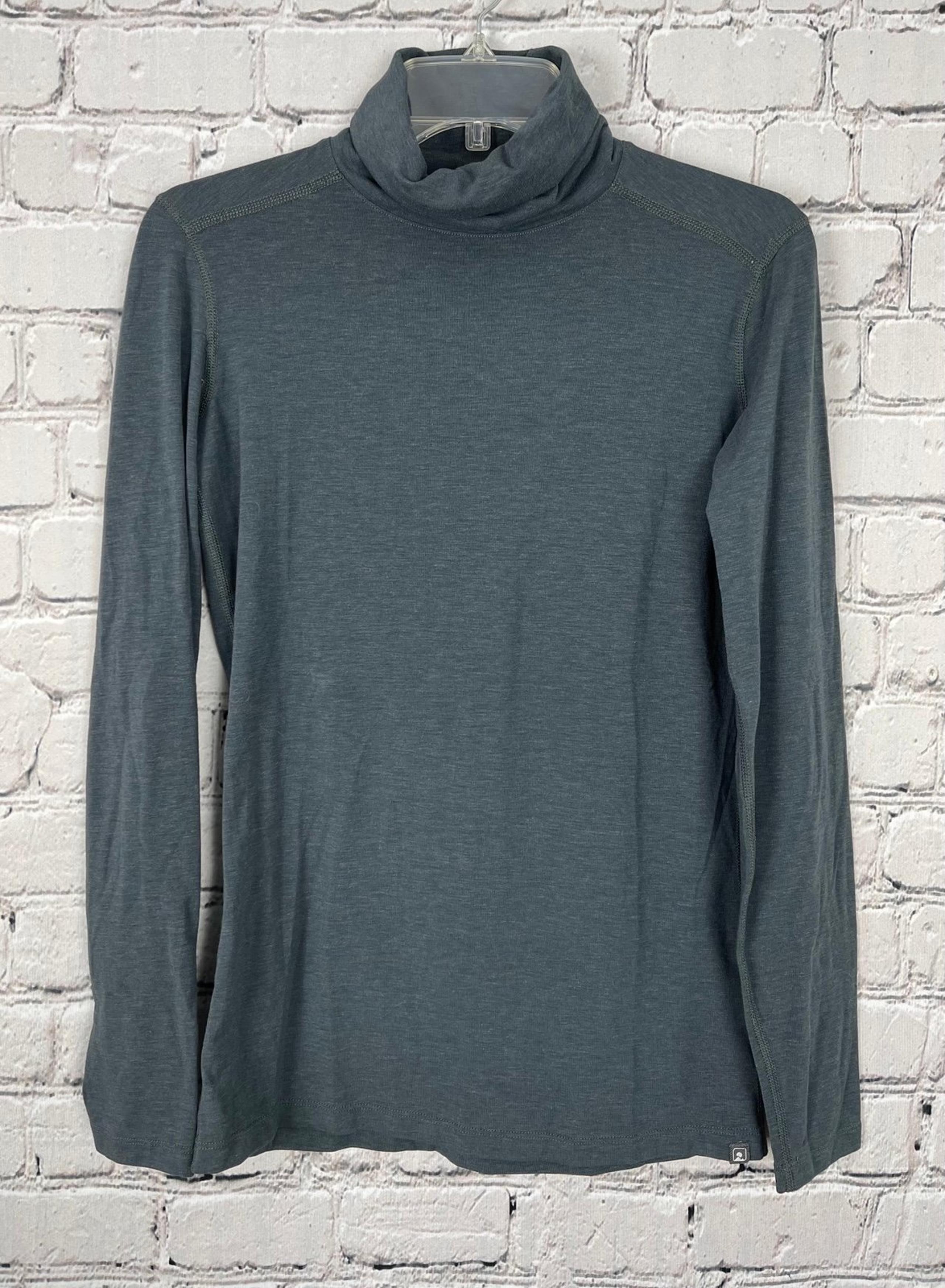 Eastern Mountain Sports Women's XS Top Dark Blue Turtleneck Shirt