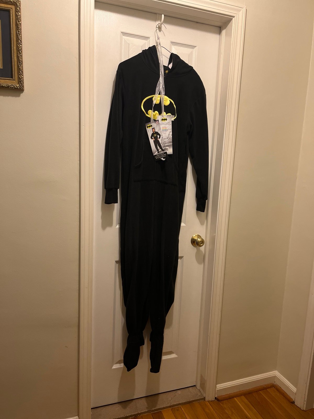 Batman footed pajamas