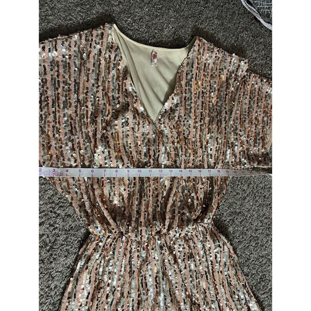 NWOT Anthropologie Raga Sariah Sequined Romper size Small MSRP: shops $160
