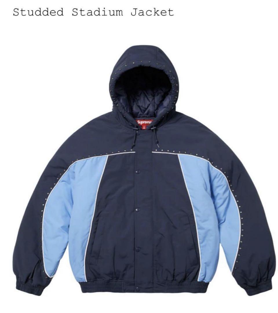 Supreme Studded Stadium Jacket M