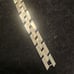 Vintage Sterling Silver Bracelet Stamped Tango 925 Heavy 7.5 Length