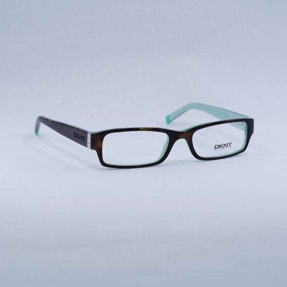 New Dkny DY4585B 3388 Eyeglasses - Havana/Azure Frame 50mm
