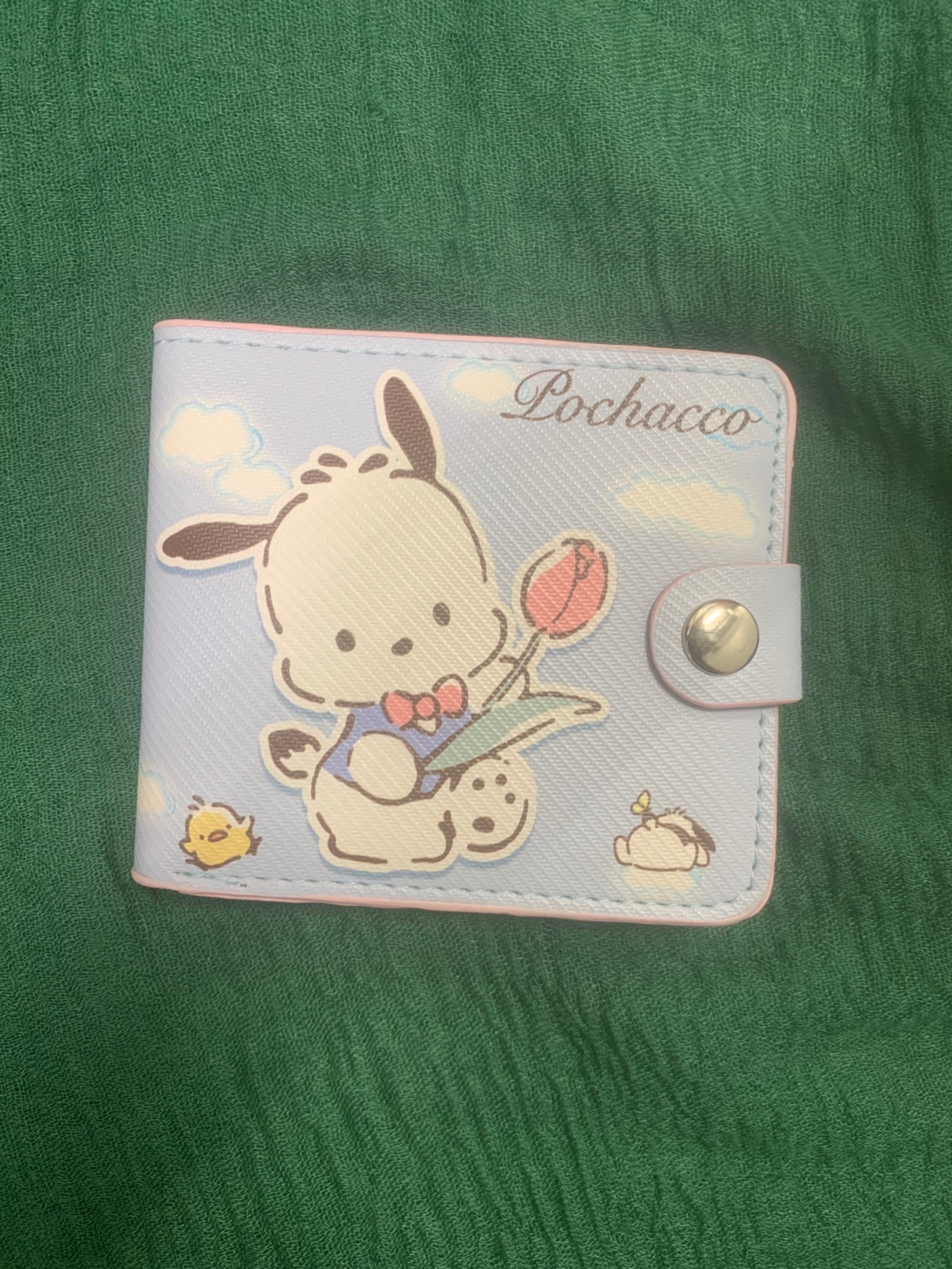 Pochacco Holding Flower (Cloud Background)
