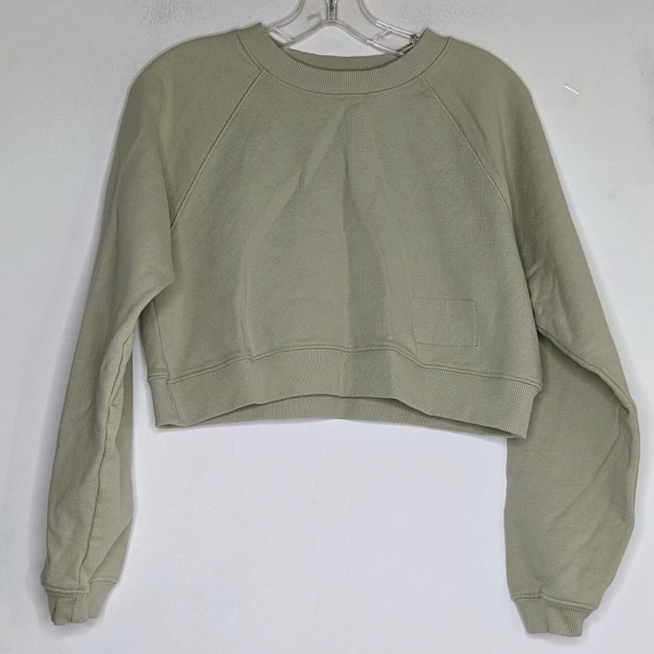 daily drills cropped sweatshirt