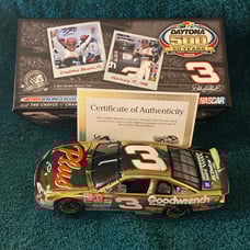 Nascar Dale Estnhardt Sr GM Goodwrench Daytona 500 Winner Gold Chrome