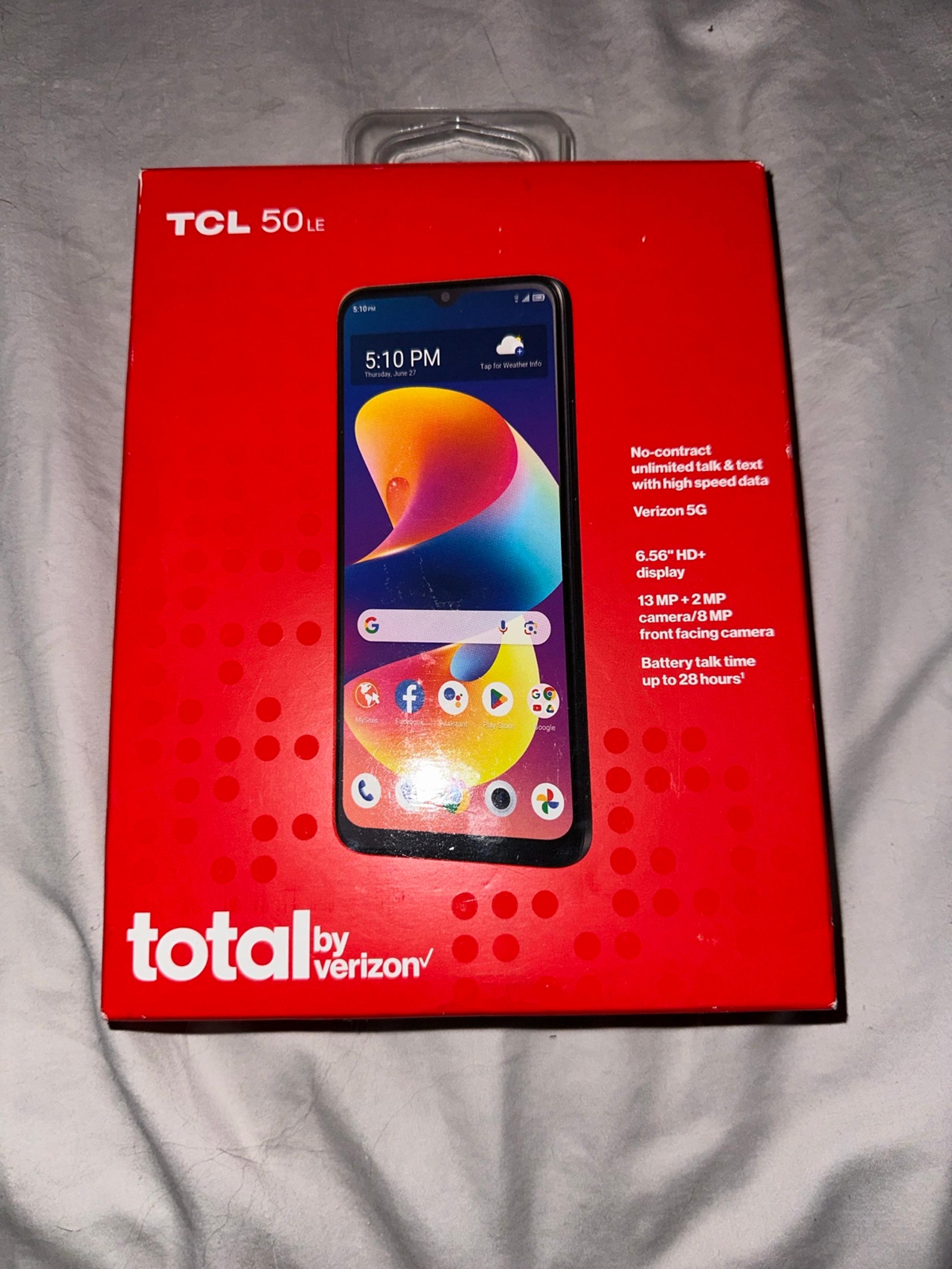 Total by Verizon TCL 50 LE (64GB)
CDMA LTE - Black