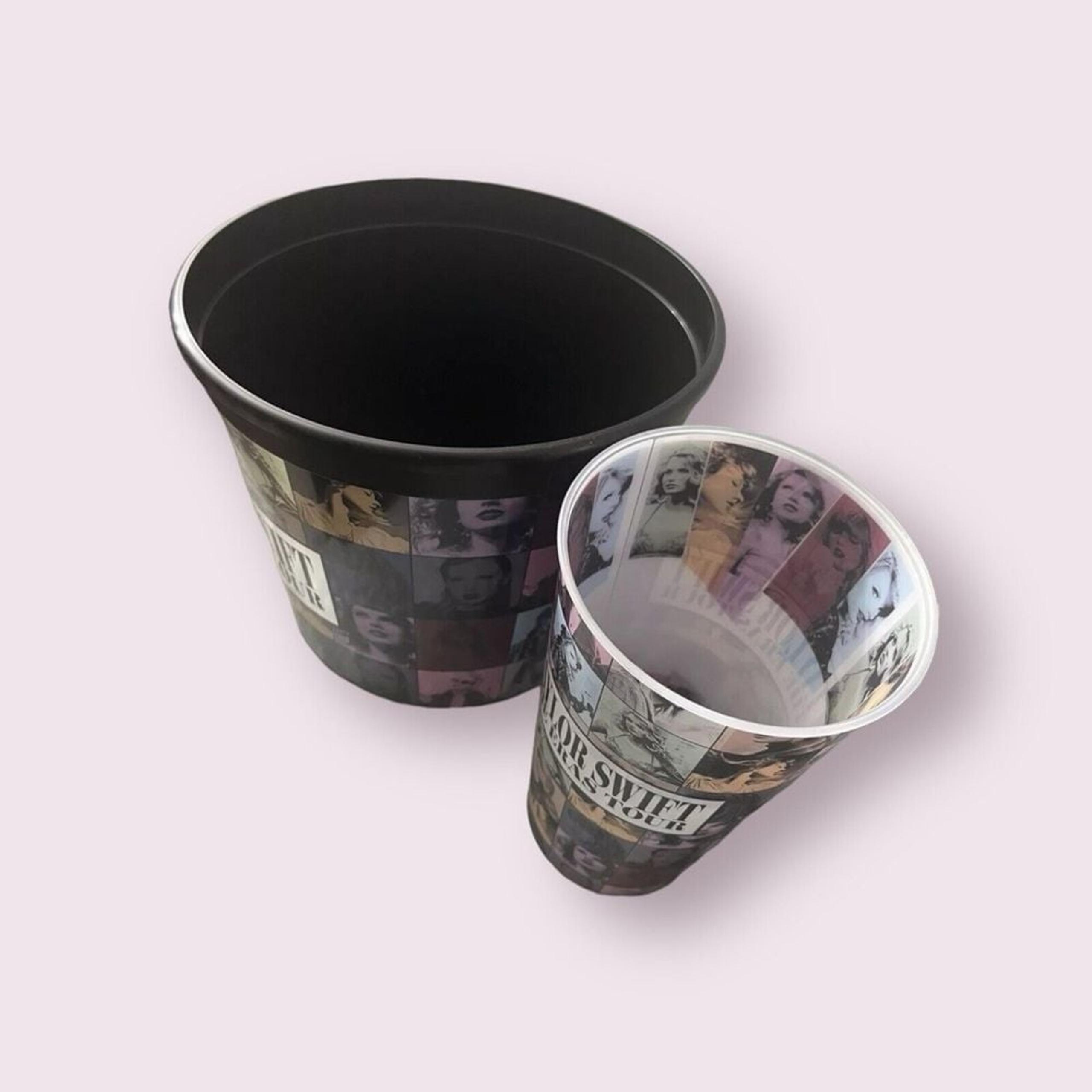 TAYLOR SWIFT THE ERAS TOUR MOVIE Popcorn Bucket + 32oz Cup AMC EXCLUSIVE NEW