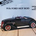 Danbury Mint 1936 Ford Hot Rod Convertible 1:24 Scale Diecast Model Car NIB
