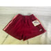 VTG Mizuno Volleyball Shorts DEADSTOCK Dark Red Unisex Mens Womens XL USA Made