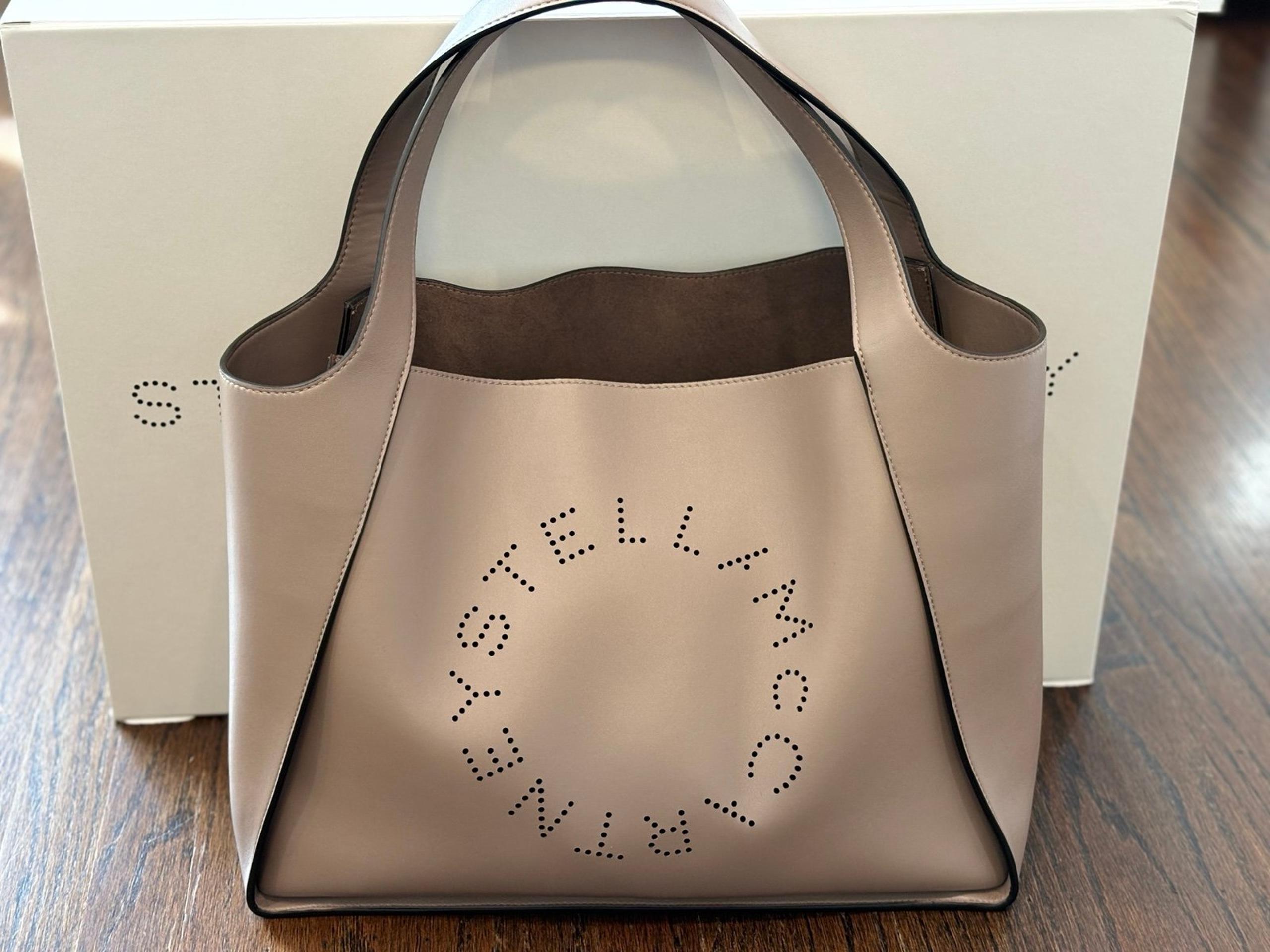 Stella McCartney logo tote bag