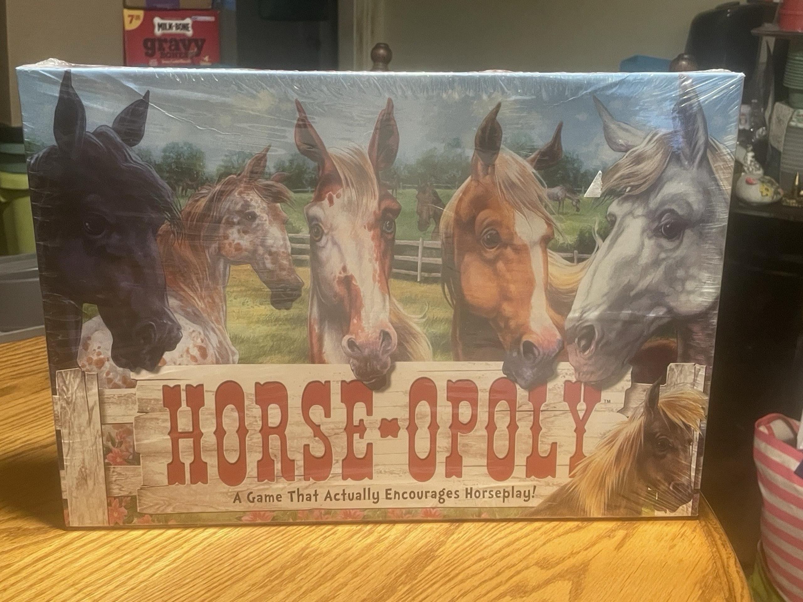 Horse Opoly Horseopoly Board Game Late For the Sky