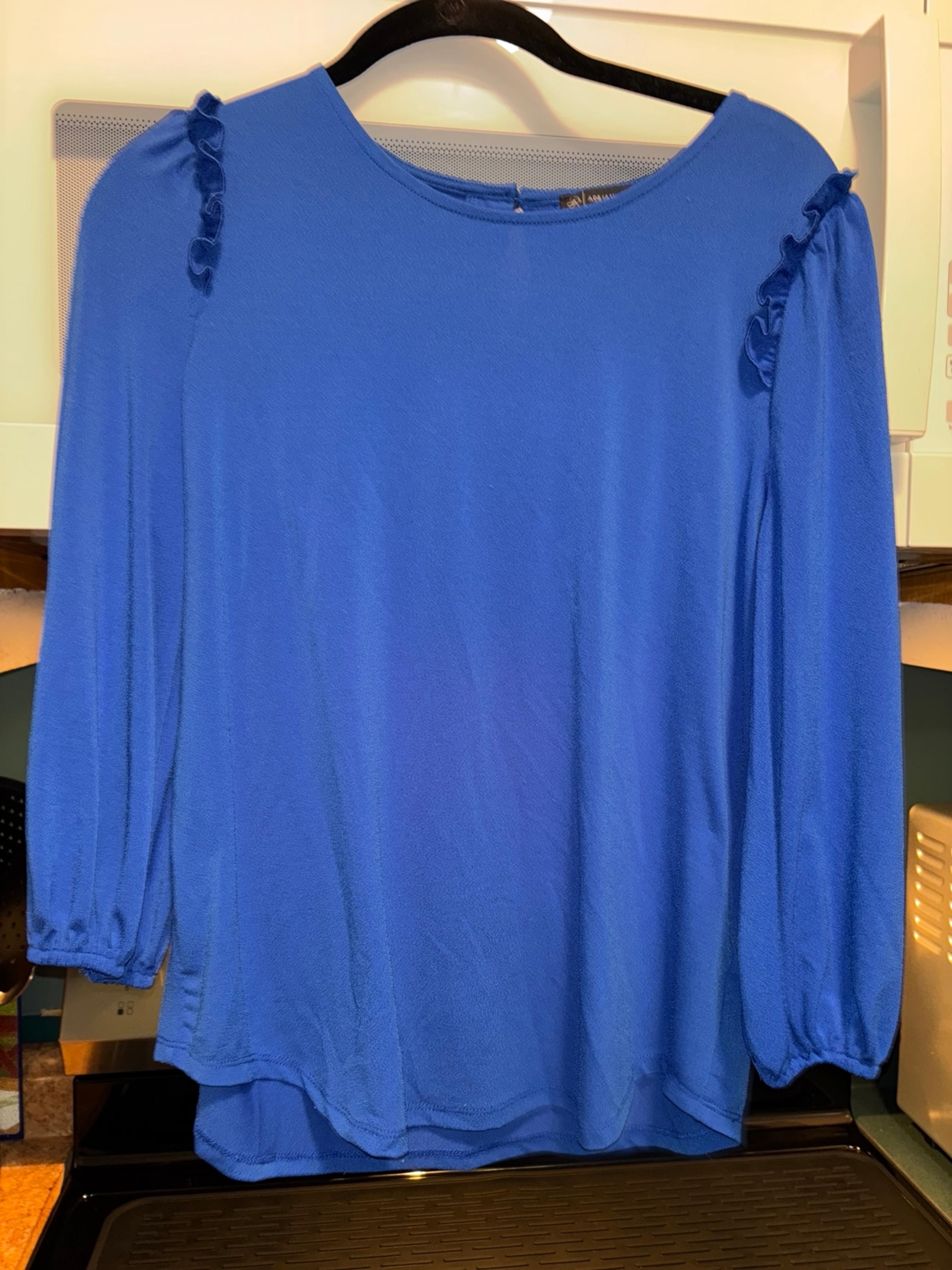Adrianna papell women’s blouse sz m