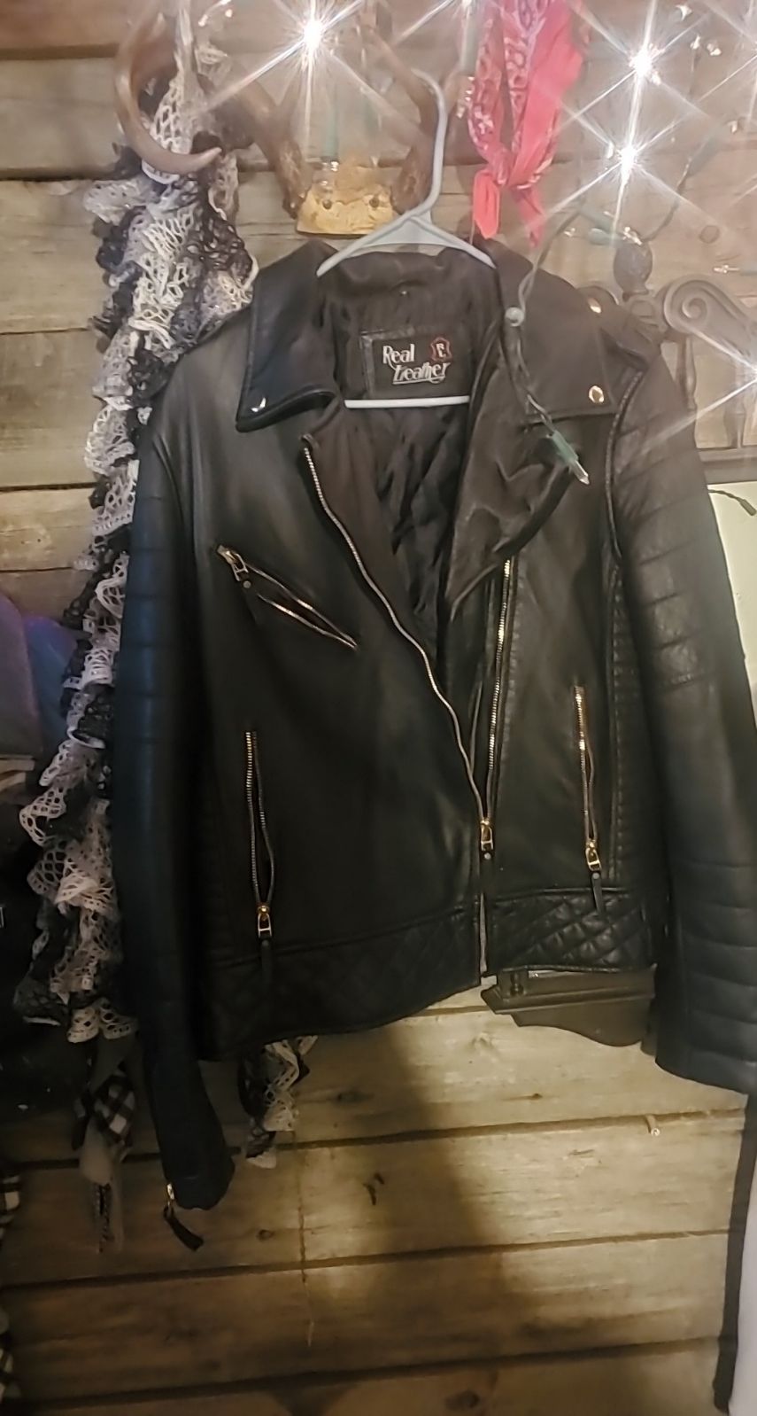 Faux Leather Jacket