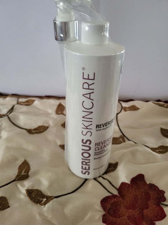 SERIUOS SKINCARE, reverse cleanser, JUMBO SIZE, 16 oz