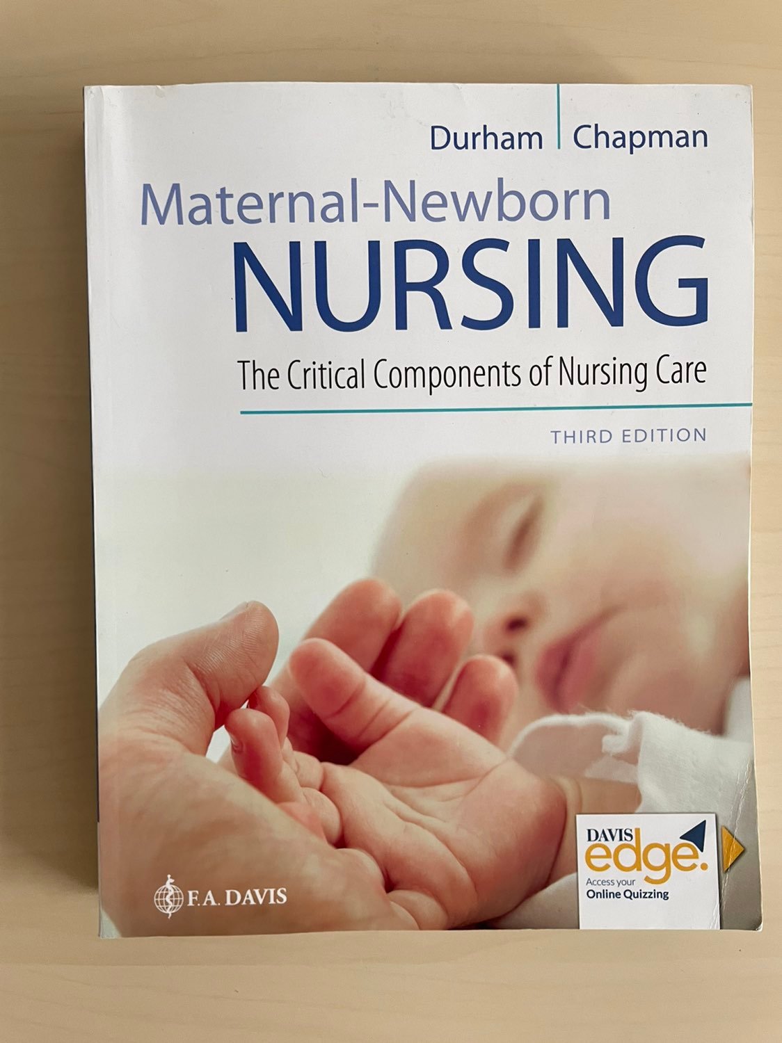Maternal Newborn Nursing, Durham 3rd Ed.