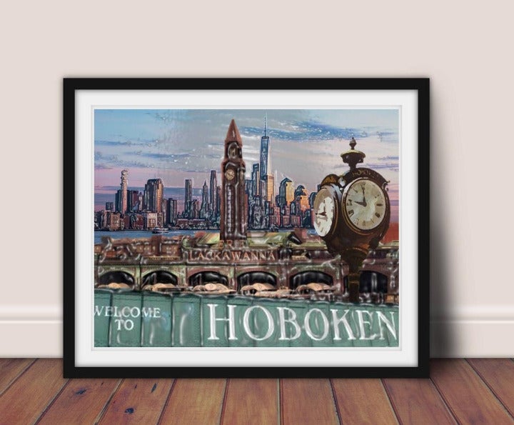 Hoboken Art Framed Wall Art Poster print