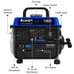 NEW Gasoline Powered Generator with Drain Pipe 1000W 120V Low Noise