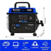 NEW Gasoline Powered Generator with Drain Pipe 1000W 120V Low Noise