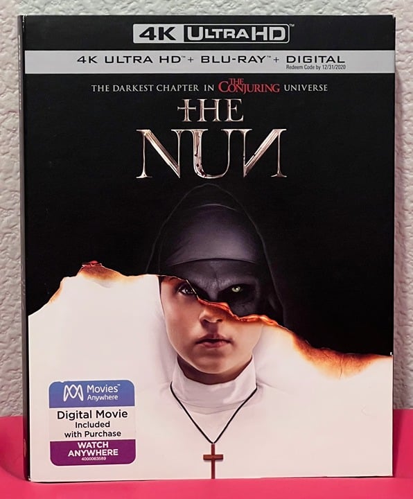 The Nun (2018) Conjuring Universe 4K UHD + Blu-ray w/ Slipcover OOP **NO DIGITAL