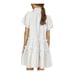 HUNTER BELL Merritt Ruffled Mini Dress Size XS