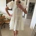 HUNTER BELL Merritt Ruffled Mini Dress Size XS
