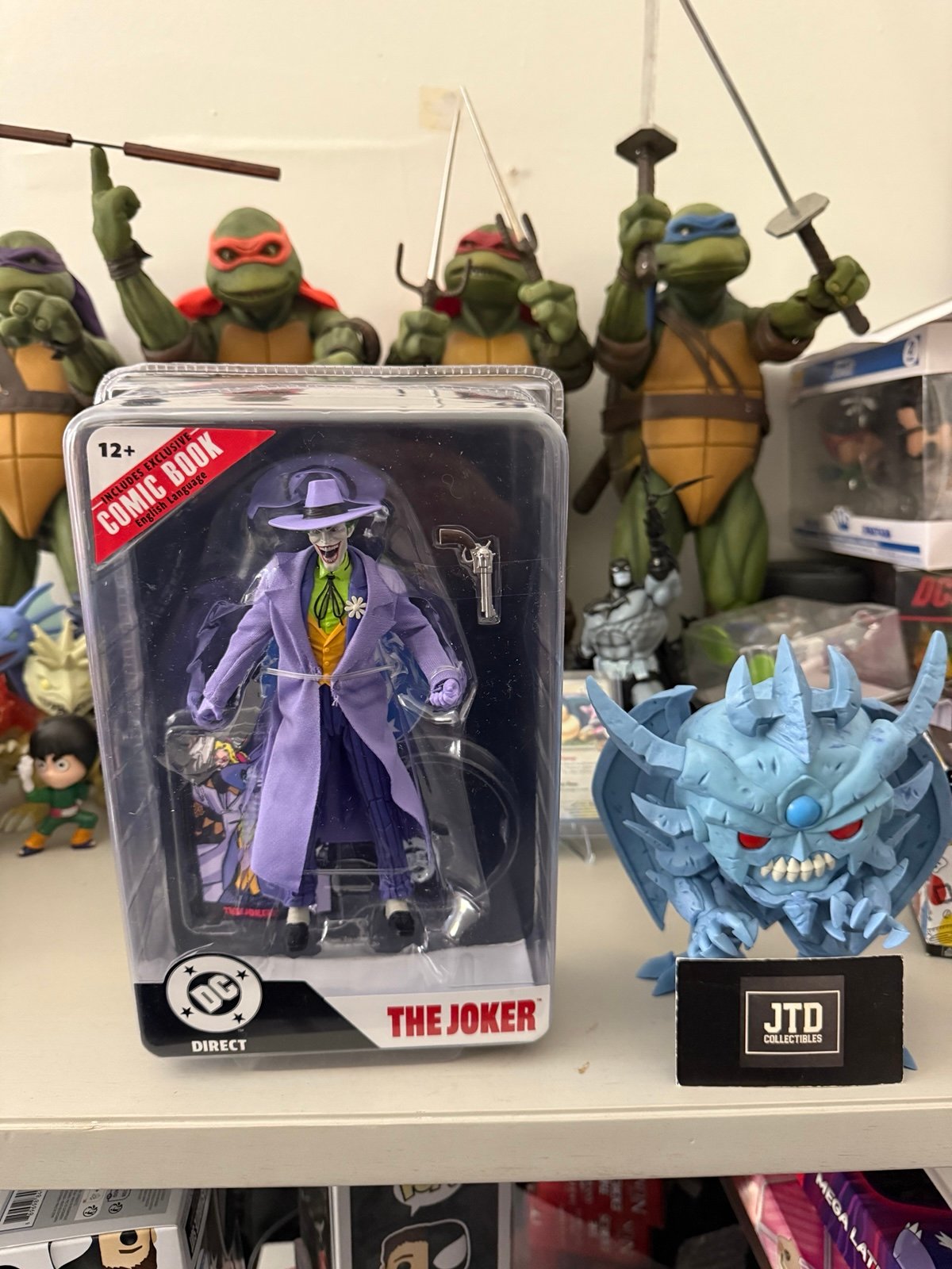 DC Direct Page Punchers The Joker Crisis on Infinite Earths 7’ Figure W/Comic