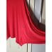 Free People We The Free M Red Ribbed Knit LS Oversize Cowl Neck Women Sweater
