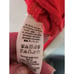 Free People We The Free M Red Ribbed Knit LS Oversize Cowl Neck Women Sweater