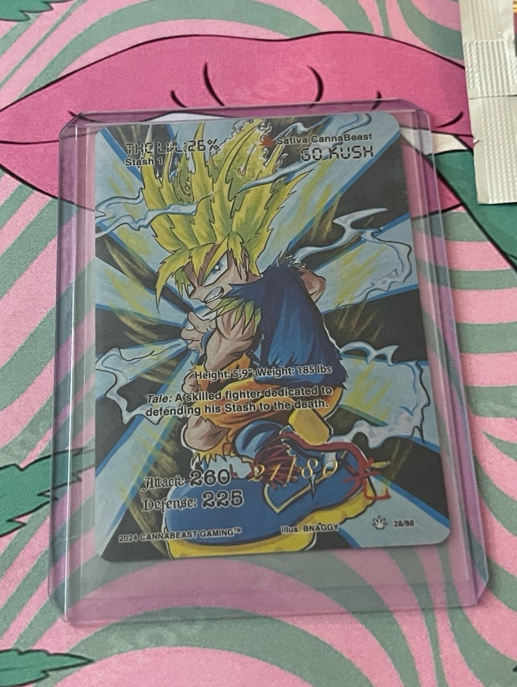 Cannabeast Hikari Go Kush Full art 21/80