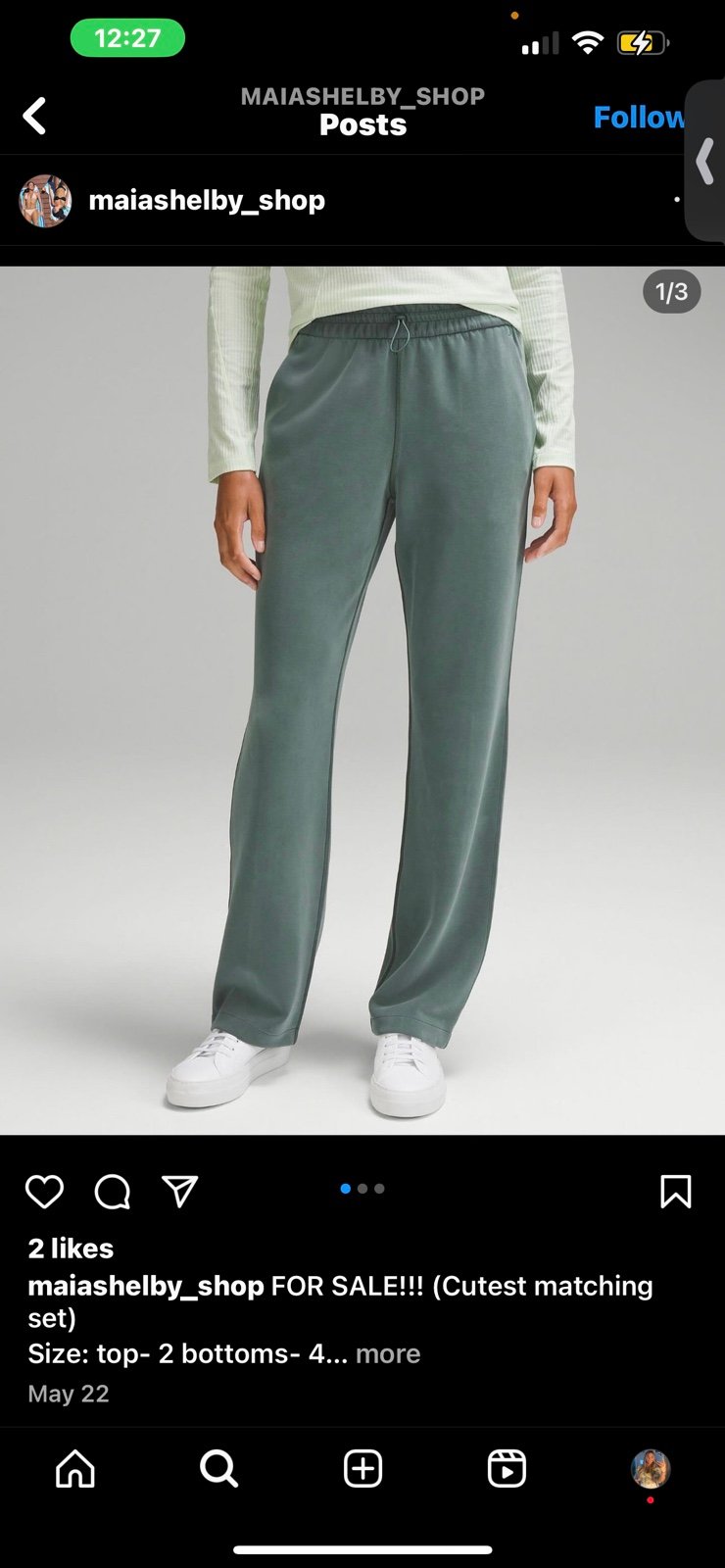 lululemon softstreme set