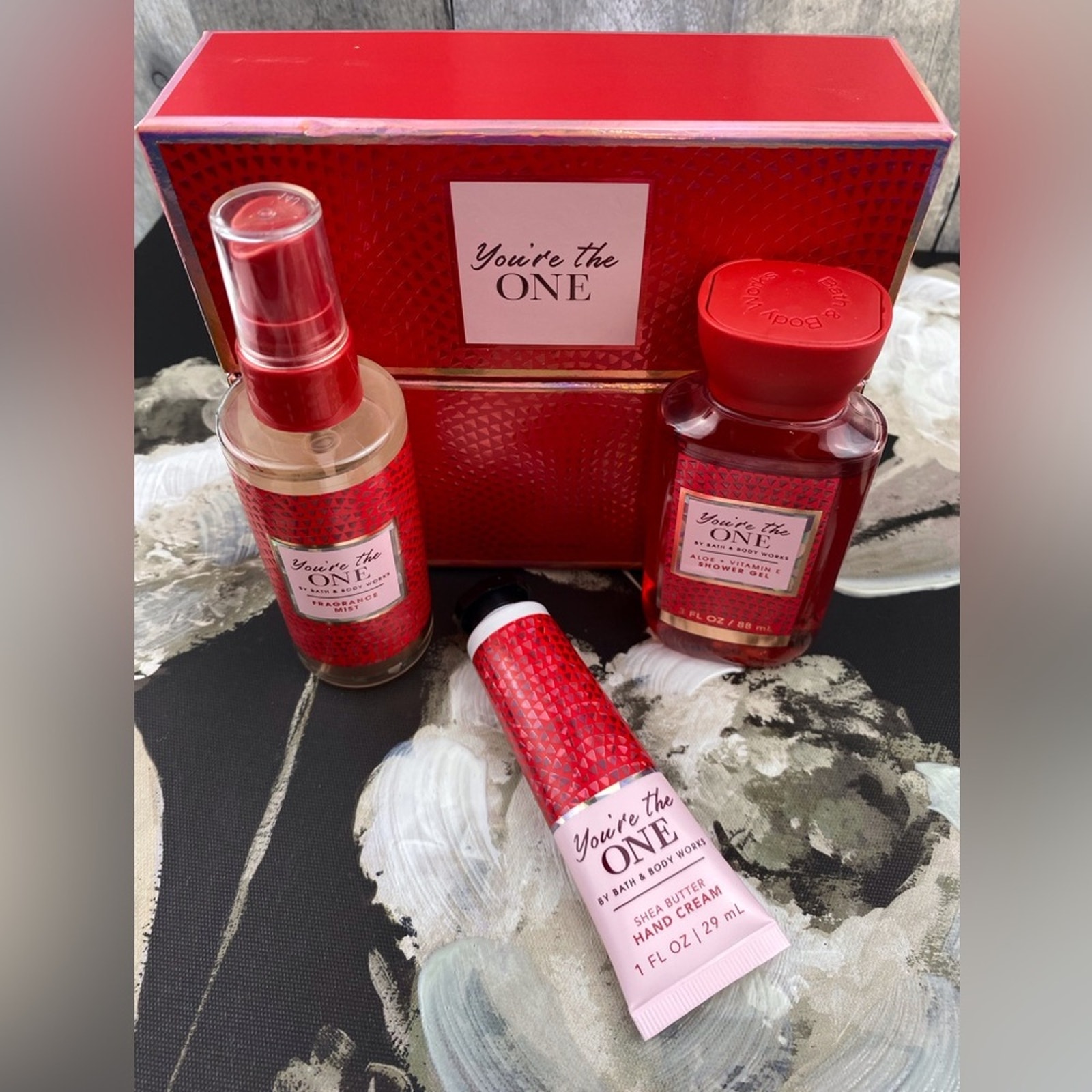 NIB Bath and Body Works You’re The One Mini Three Piece Gift Set.