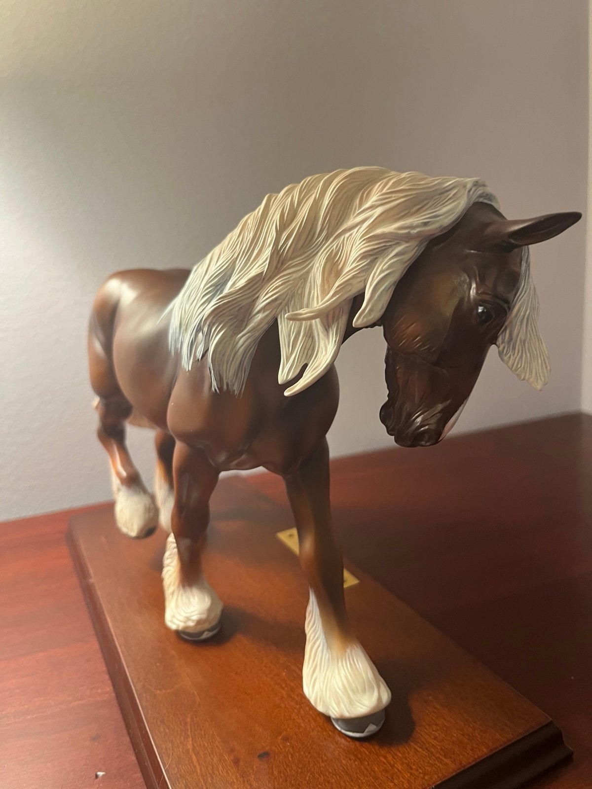 Moritz a Noriker Porcelain Breyer Horse