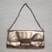 IVANKA TRUMP Gold/Bronze evening Handbag/Purse, pre-owned.
