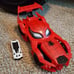 Hot Wheels Marvel Spider-Man Web-Car Launcher with Movement-Activated Eyes & 1:6