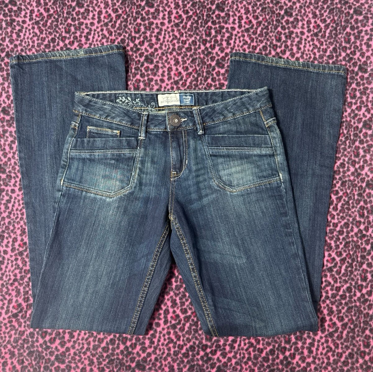 Aeropostale Y2K Hailey Skinny Flare Jeans