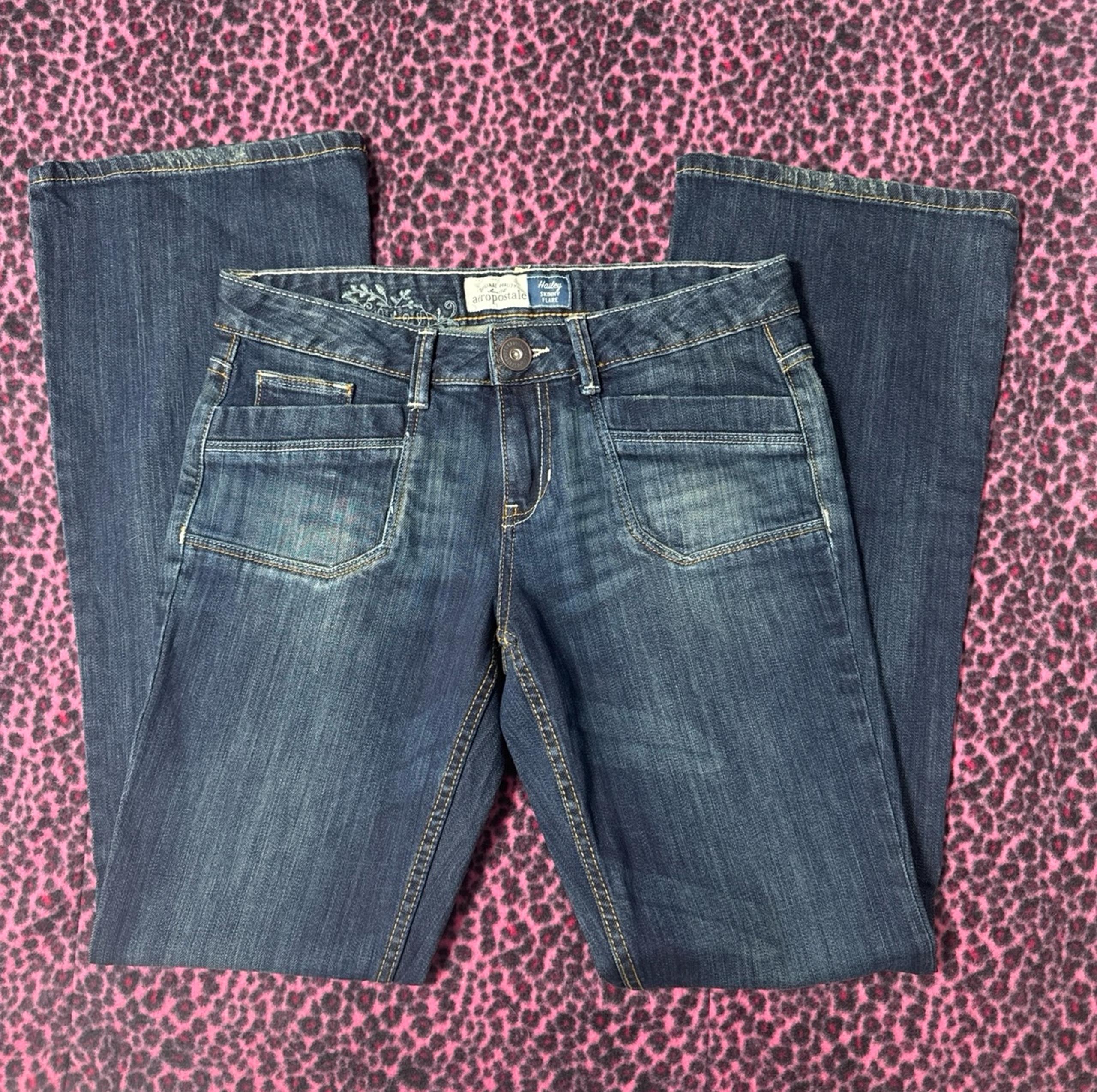 Aeropostale Y2K Hailey Skinny Flare Jeans