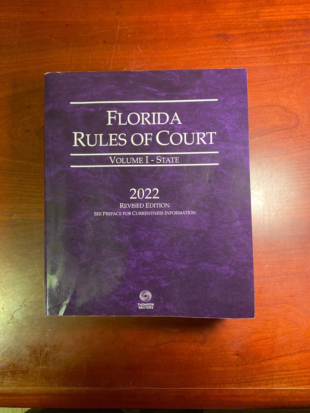 2022 Florida Rules of Court Volume I State