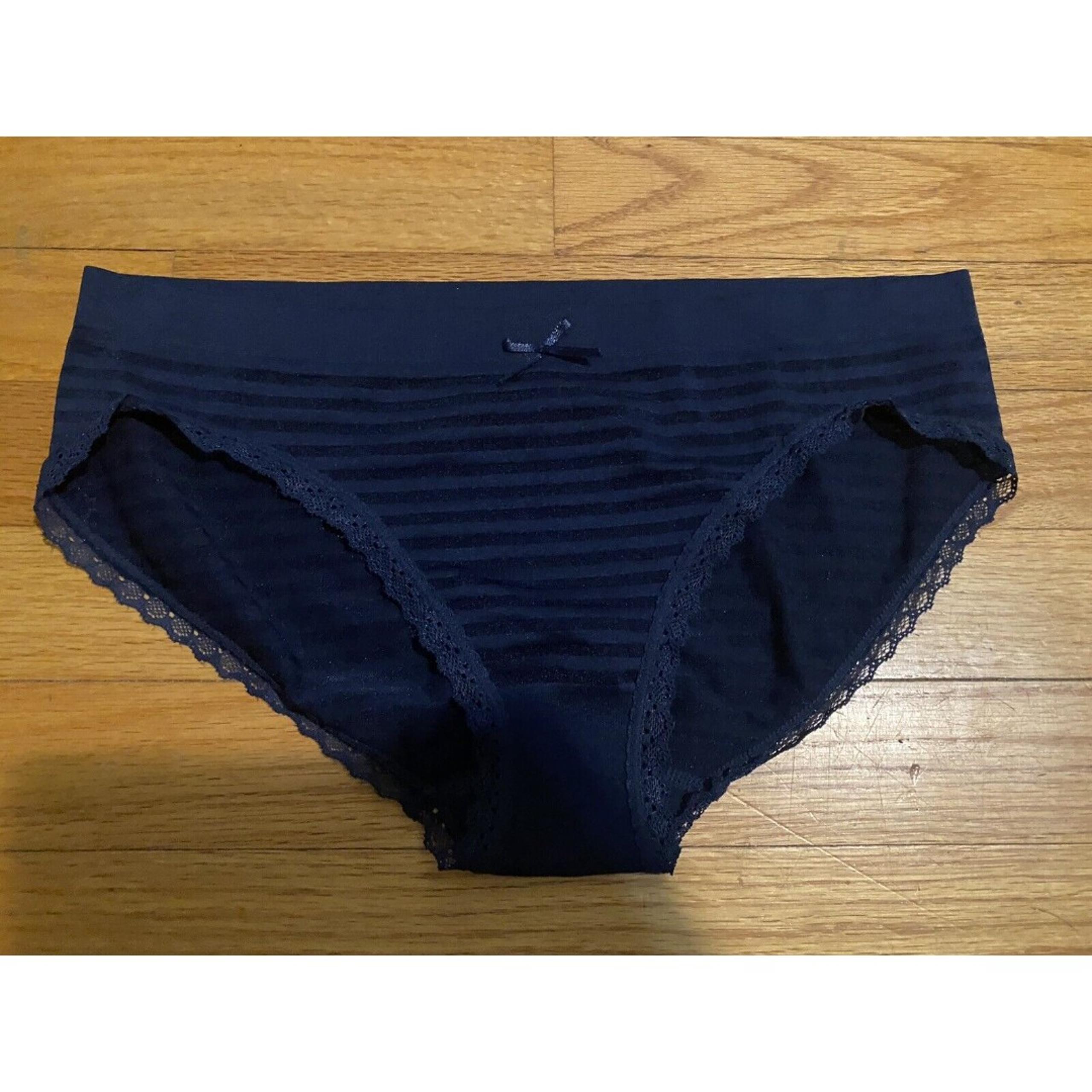 NEW Laura Ashley Women's Lace Trim Brief Underwear Panties Pink SZ XL